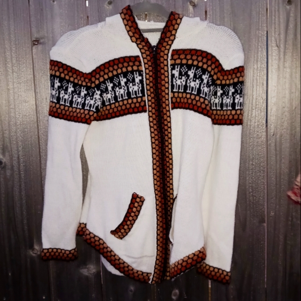 80s vintage Alpaca Sweater size S